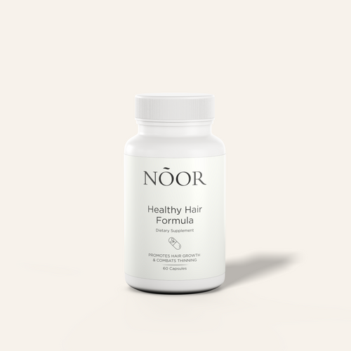 Healthy Hair Formula, Hair Growth Supplement Supporting Thick Hair and Fast Hair Regrowth. Vitamin C, B6, Zinc, Propietary Non-GMO & Gluten Free Womens Hair Loss Vitamins - 30 Day Supply